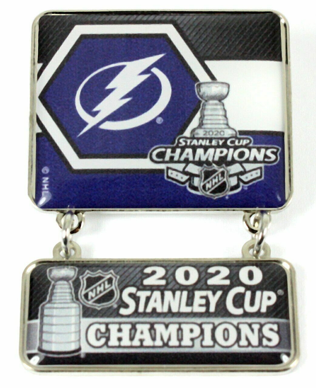 Tampa Bay Lightning 2020 Stanley Cups Champs Dangler Pin