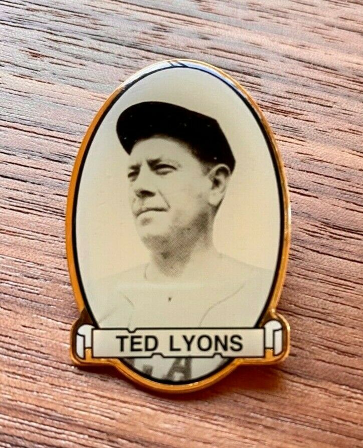Vintage Baseball Lapel Pin - Ted Lyons - Chicago White Sox - Hof Great