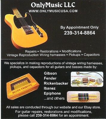 Onlymusic Custom Shop Affordable Guitar And Bass Repairs, Restorations, Parts.
