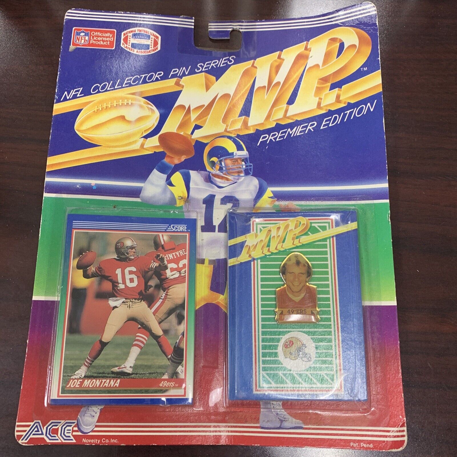Roger Craig Nfl Collector Pin Series Mvp Premier Edition