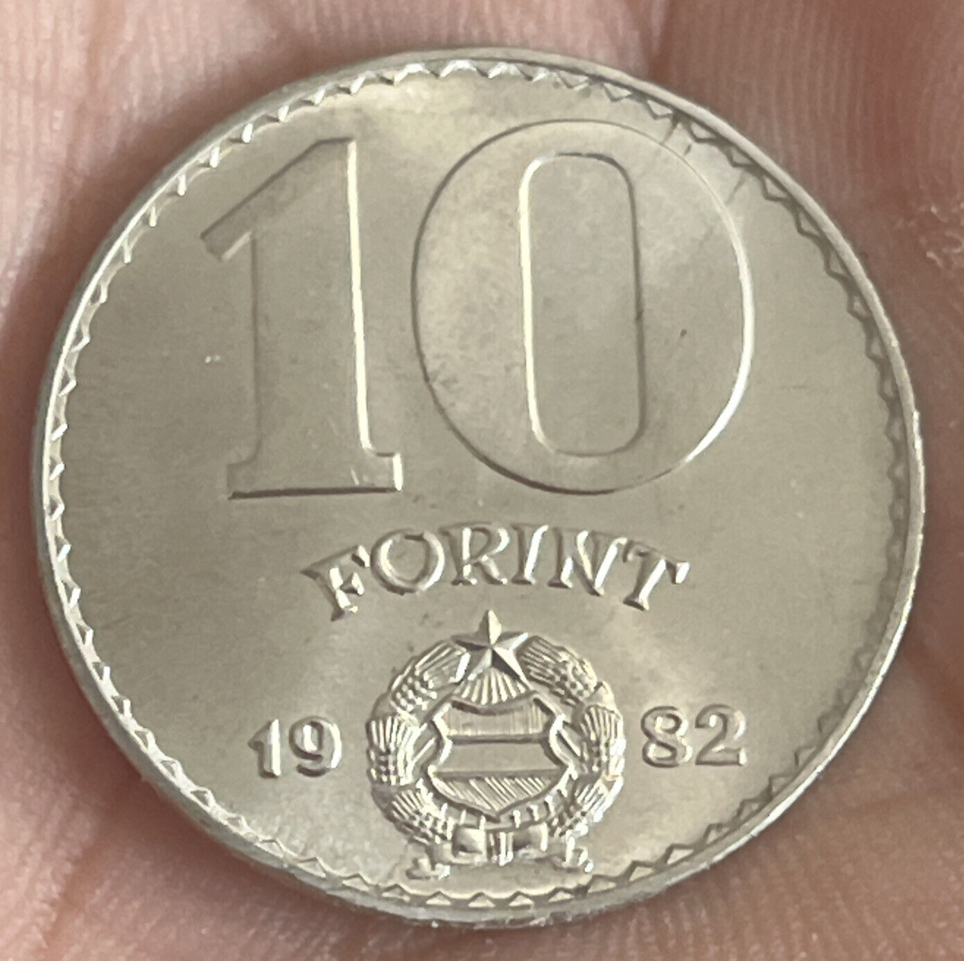 Hungary 1982 Bp 10 Forint High Grade Very Nice Condition Ld